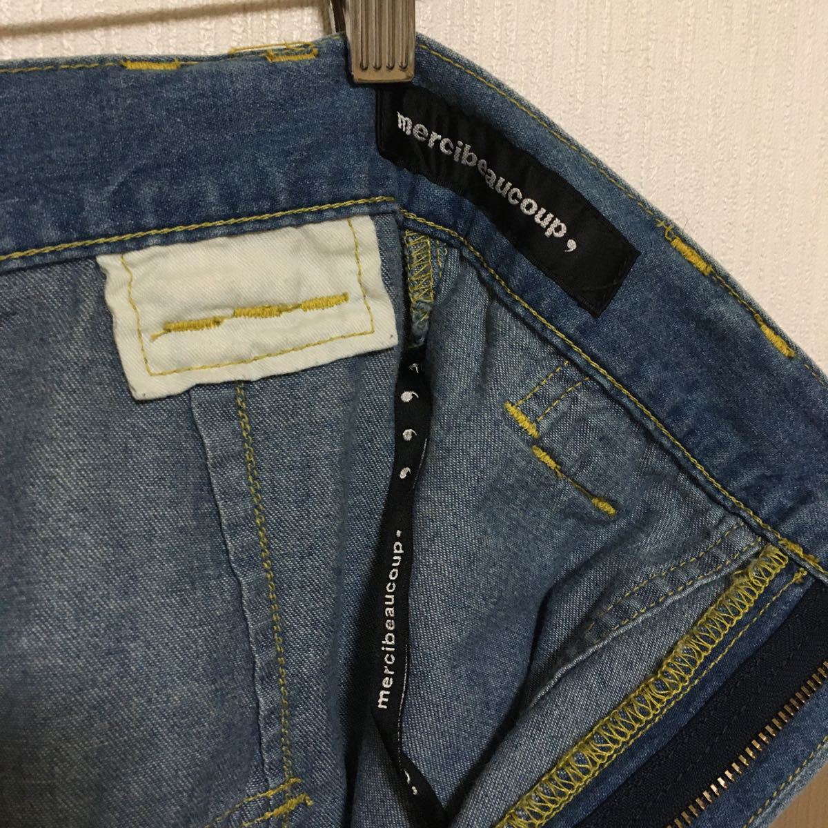 値下げ メルシーボークー × lee サルエルパンツ/デザインパンツ 値下げ メルシーボークー × lee サルエルパンツ/デザインパンツ