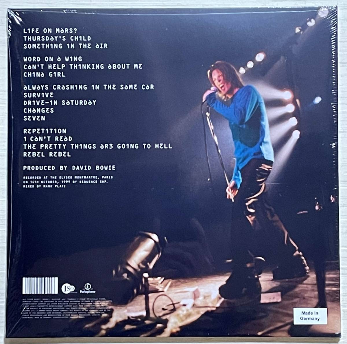 【限定輸入盤】David Bowie/Something In The Air (Live Paris 99) [2LP] 新品未開封 デヴィッド・ボウイ SOLD OUT