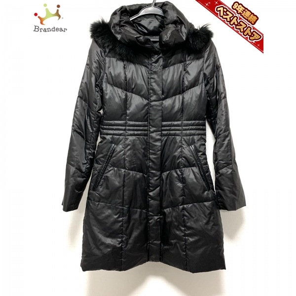 アンタイトル UNTITLED ダウンコート サイズ1 若者の大愛商品 S デポー - 冬 長袖 コート 黒 レディース
