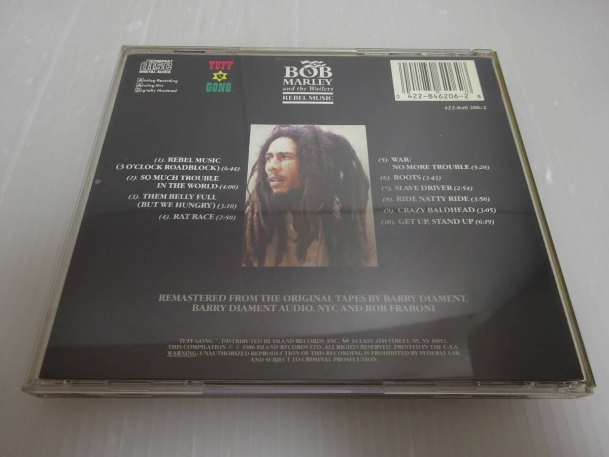 美品 ボブマーリー BOB MARLEY and the Wailers REBEL MUSIC CD メール便_画像2