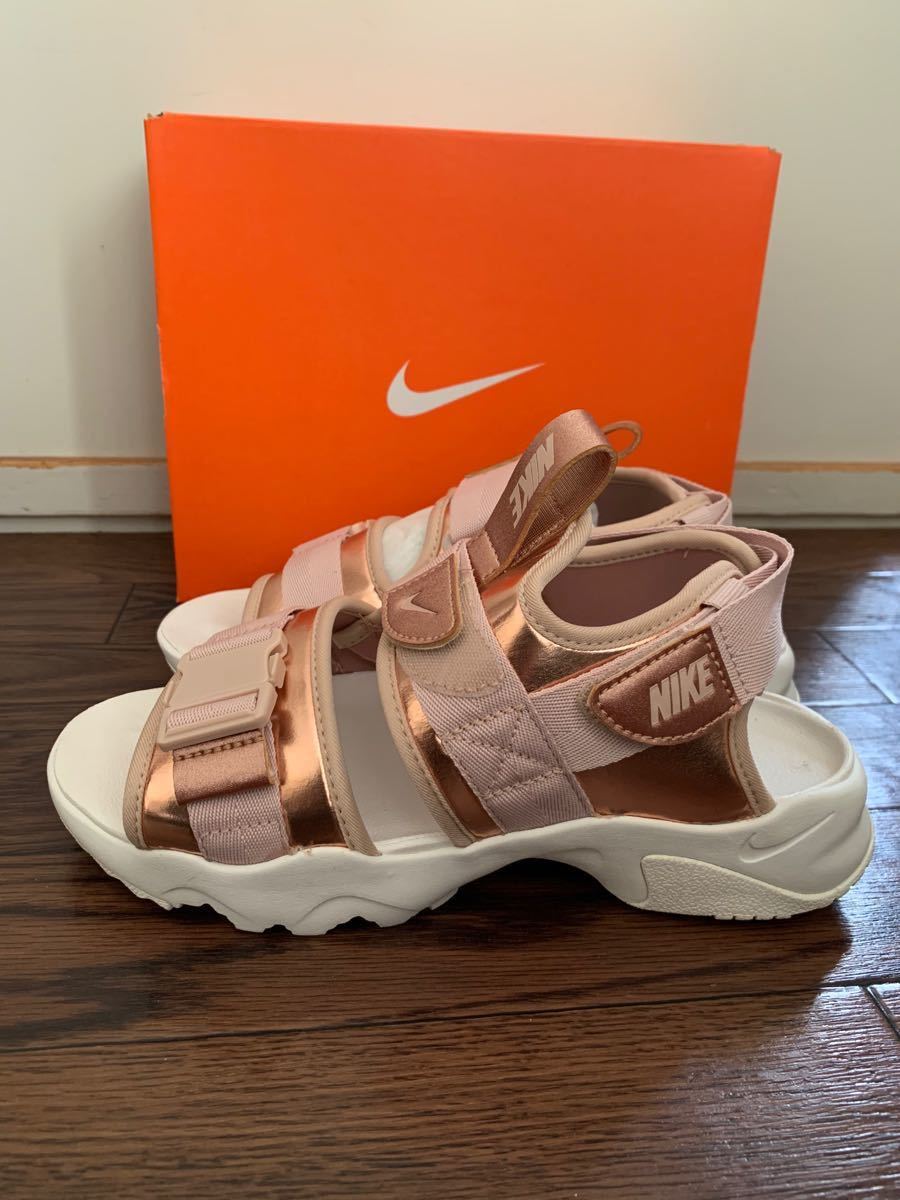 Paypayフリマ 新品 Nike サンダル 24センチ ピンクゴールド Paypayフリマ 新品 Nike サンダル 24センチ ピンクゴールド