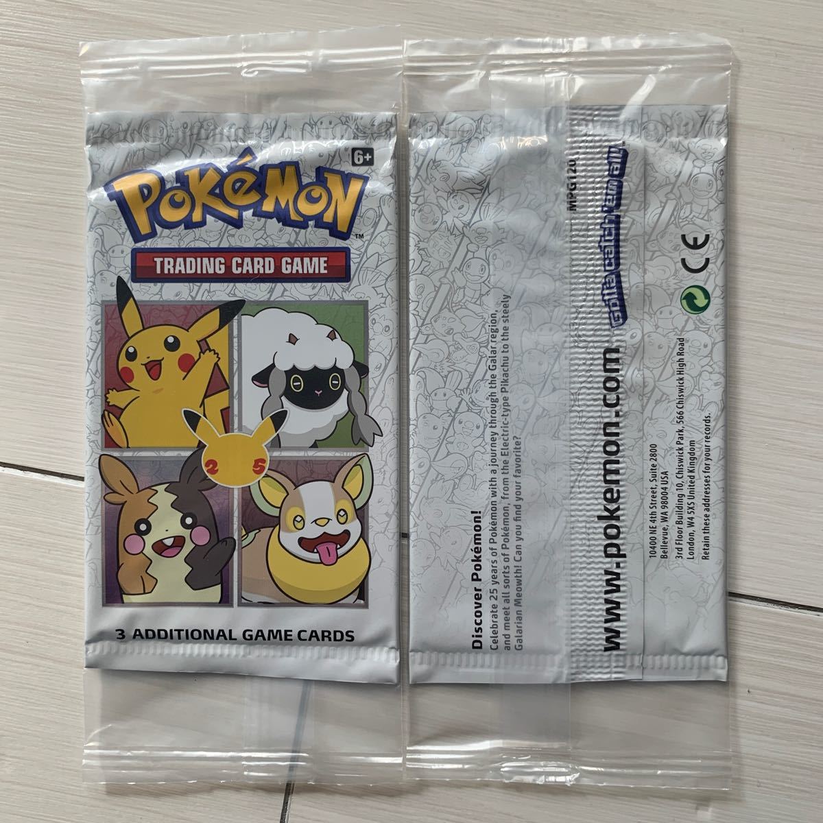 熱販売 ポケモンカードゲーム25th海外限定ジェネラルミルズパック20個