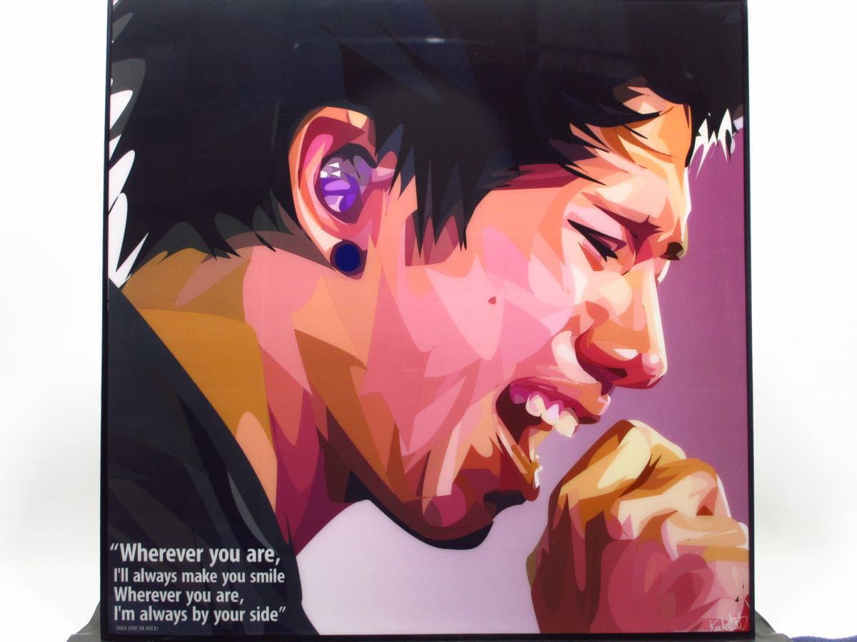 Paypayフリマ 新品 ポップアートパネル One Ok Rock Taka Kp 250 Paypayフリマ 新品 ポップアートパネル One Ok Rock Taka Kp 250