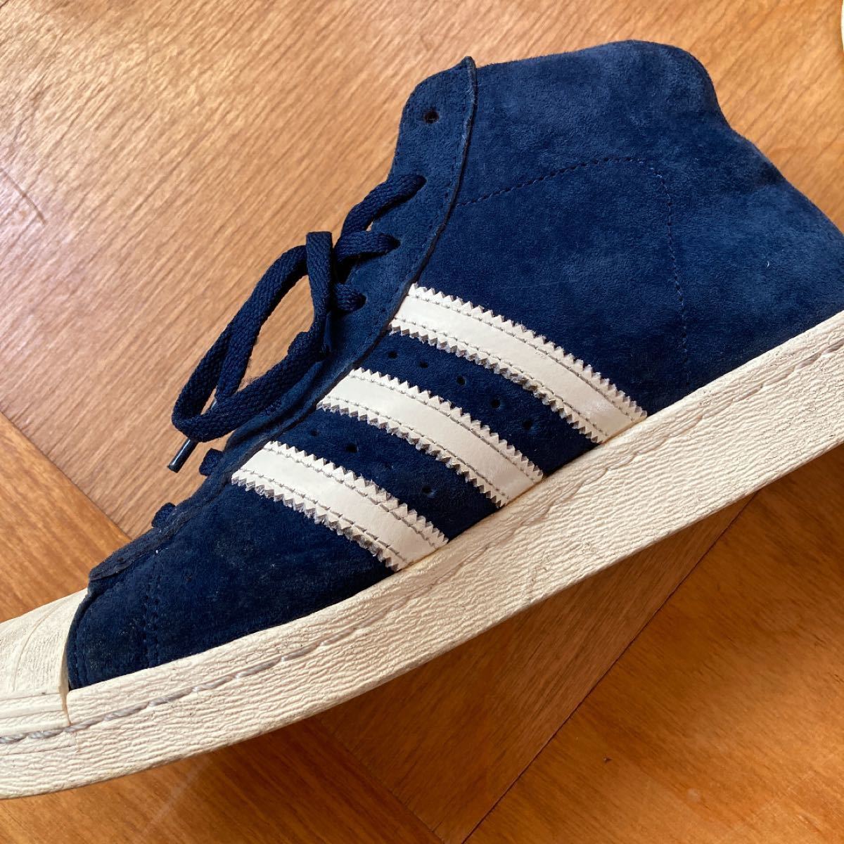 アディダス プロモデル ヴィンテージ ネイビー MID スーパースター adidas Originals ビンテージ