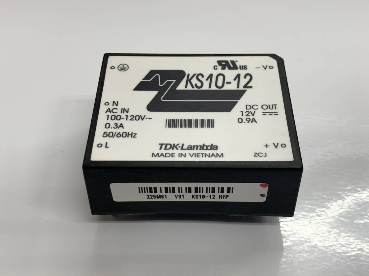 TDKラムダ KS10-12 AC/DC電源 10.8W DC12V オンボード メーカ終息品 在庫品限り 未使用新品_画像2