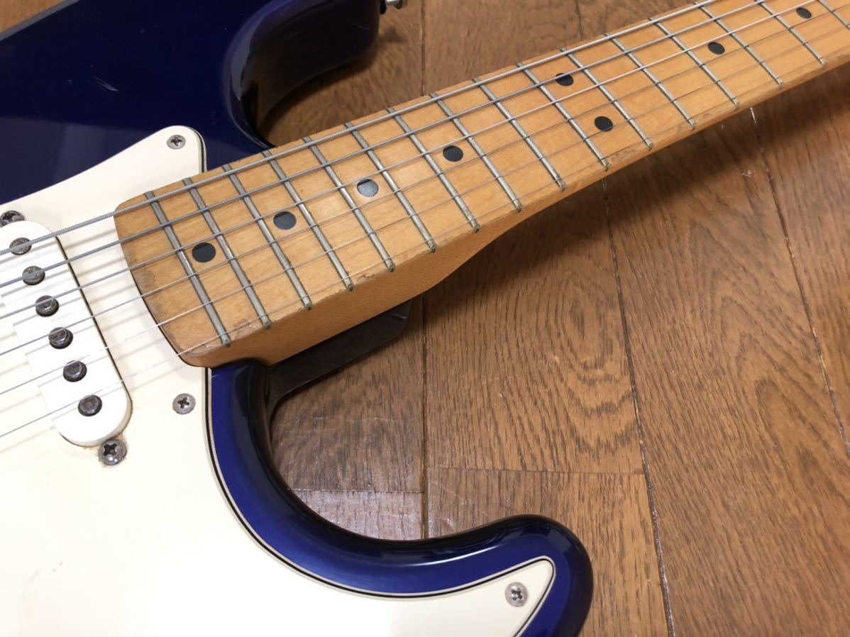 [GT]Fender Standard 60's Stratcaster フェンダー・スタンダード・ストラトキャスターST62 インペリアル・ブルー Sperzelトリムロック付属_画像5