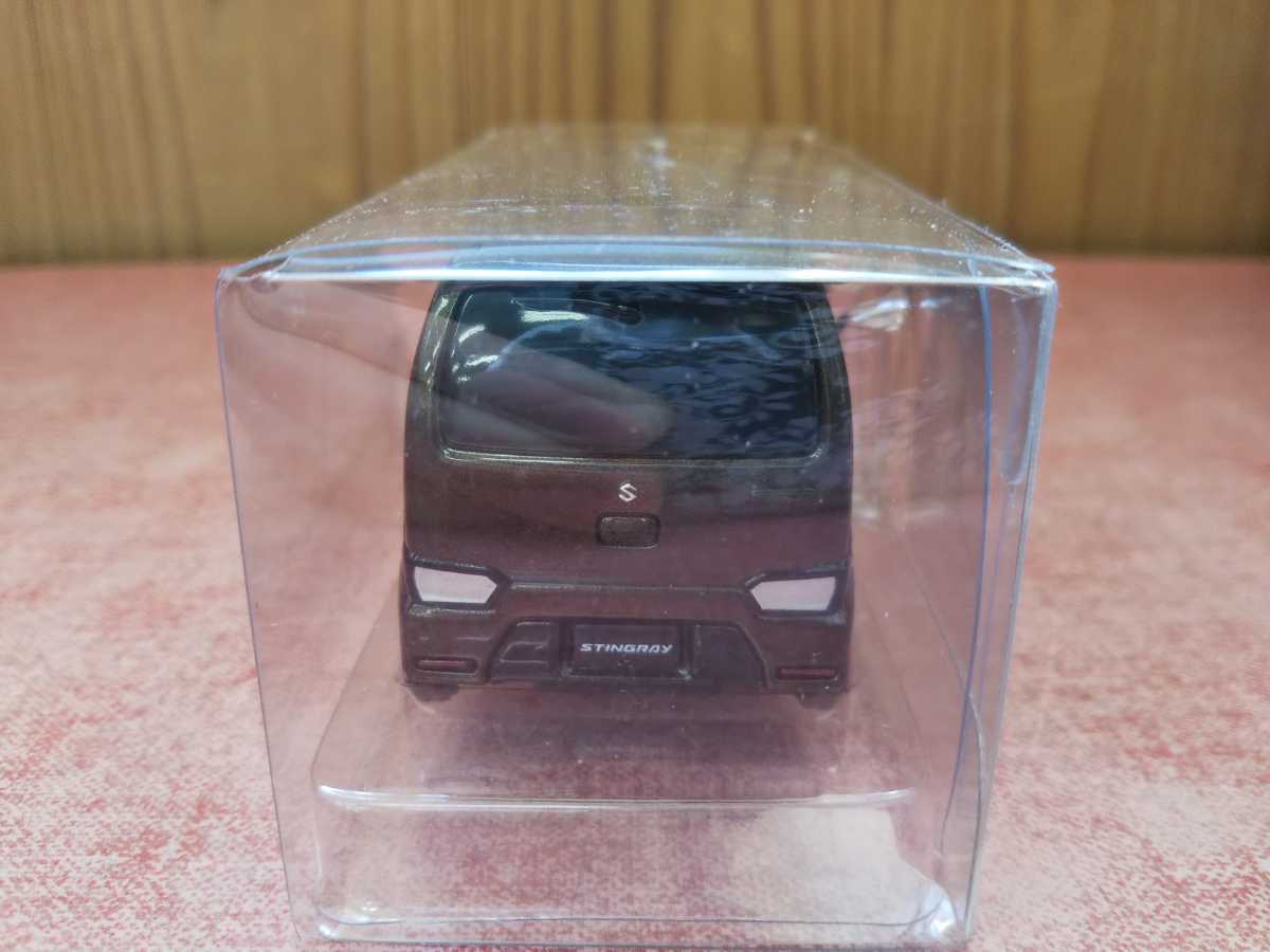  Suzuki Wagon R stingray khaki color sample pullback minicar unopened 