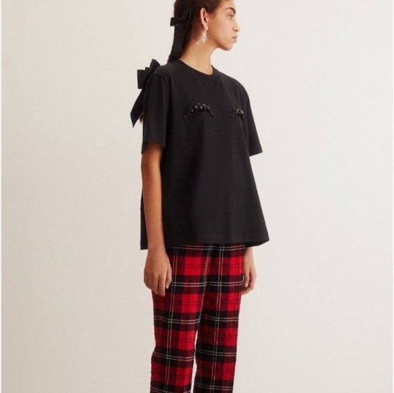 【関税・送料込】Simone Rocha 花柄アップリケ Tシャツ Simone Rocha × H&M アップリケTシャツ S|Yahoo!フリマ(旧