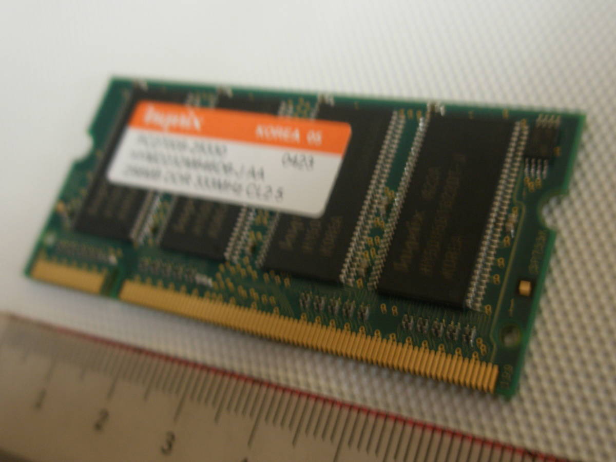 メモリモジュール 256MB ② PC2700S-25330 256MB DDR333MHz CL2.5_画像10