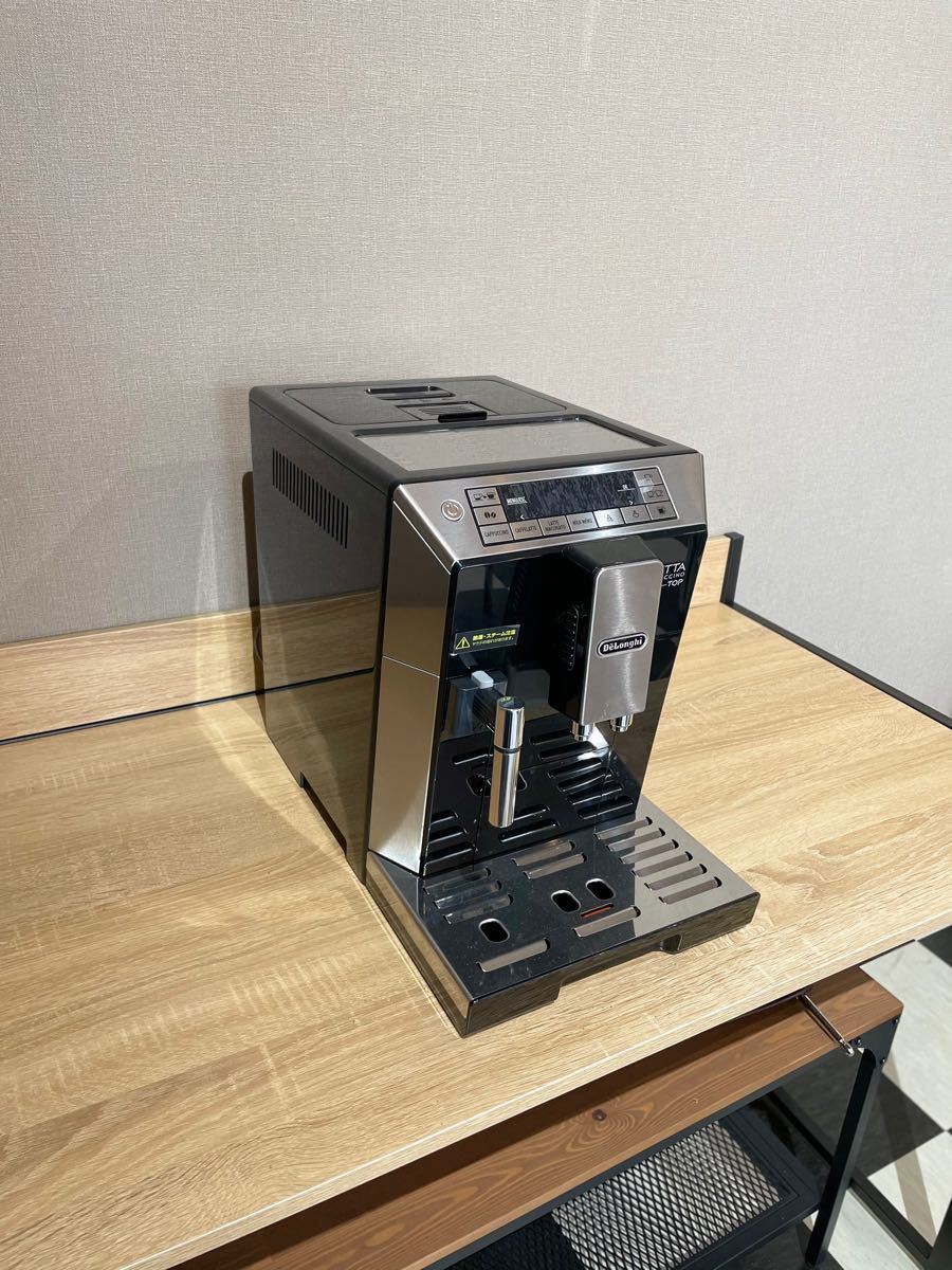 デロンギ DeLonghi 全自動エスプレッソマシン コーヒーメーカー カプチーノ 全自動 コンパクトECAM45760B