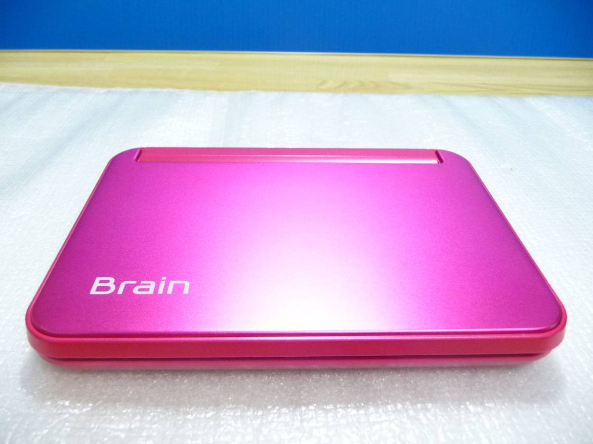 2022新発 ◇展示美品 SHARP シャープ カラー電子辞書 Brain(ブレーン