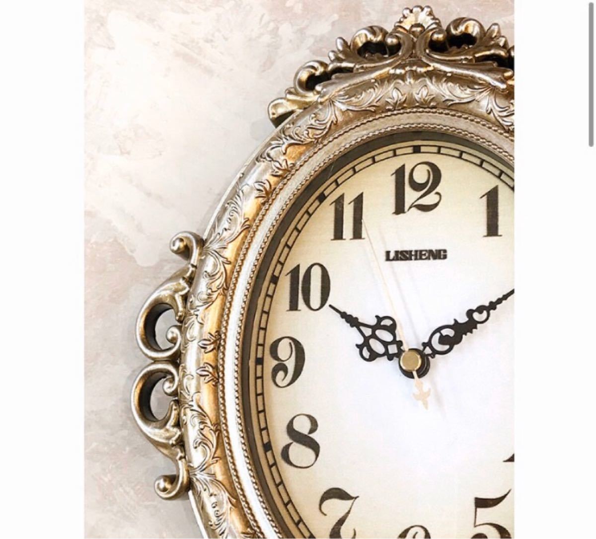 【置時計】ビクトリアンパレス［テーブルクロック（ ネグレスコ S）］置き掛け時計