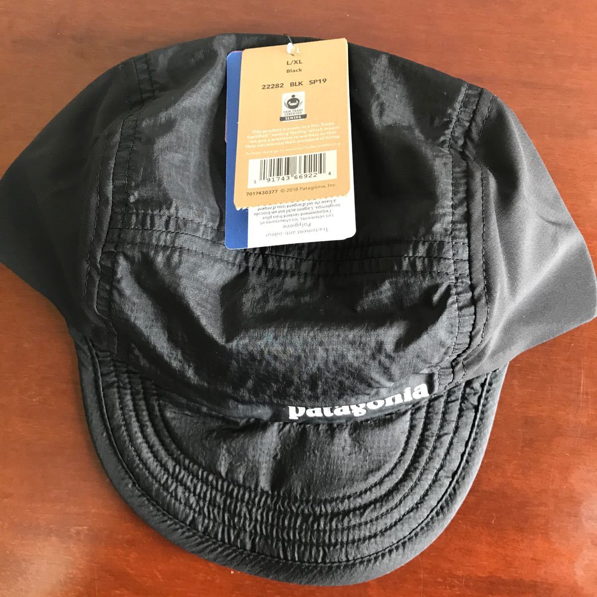 パタゴニア エアディニキャップ ブラック L/XL サイズ 新品未 パタゴニア エアディニキャップ ブラック L/XL サイズ 新品未