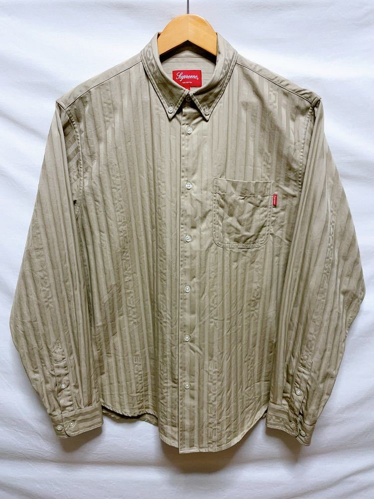 Yahoo!オークション - Supreme Jacquard Stripe Twill...