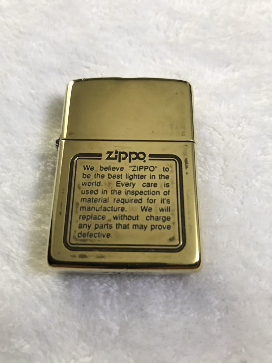 ZIPPO ジッポー ジッポ ヴィンテージ アンティーク 1994年製　金色　ゴールド　中古品_画像1