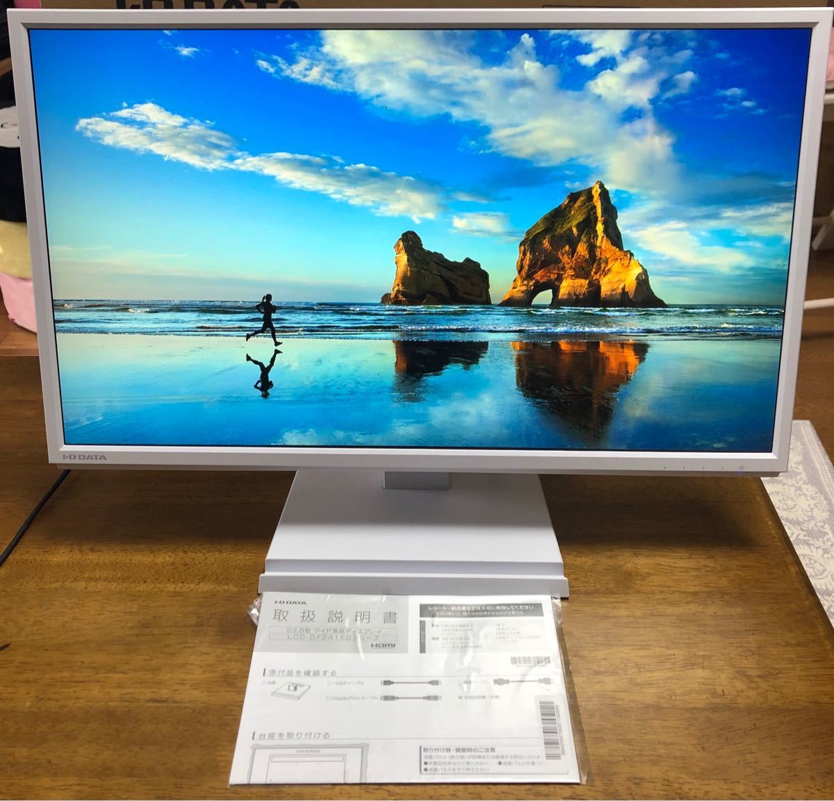 IO DATA LCD-DF241EDW 23.8インチモニター 液晶ディスプレイ 広視野角 ADS パネル