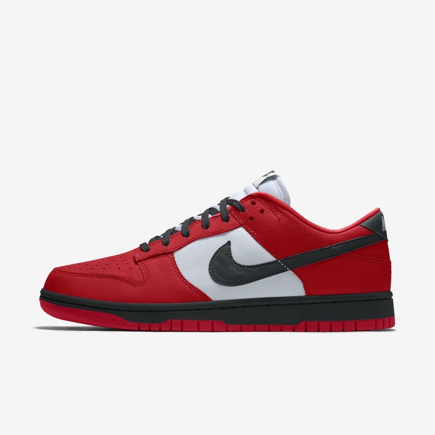 即決 新品未使用 Nike Dunk Low 365 By You 25.5cm US7.5 赤 レッド RED ナイキ ダンクロー バイユー カスタム 国内正規品 Chicago シカゴ