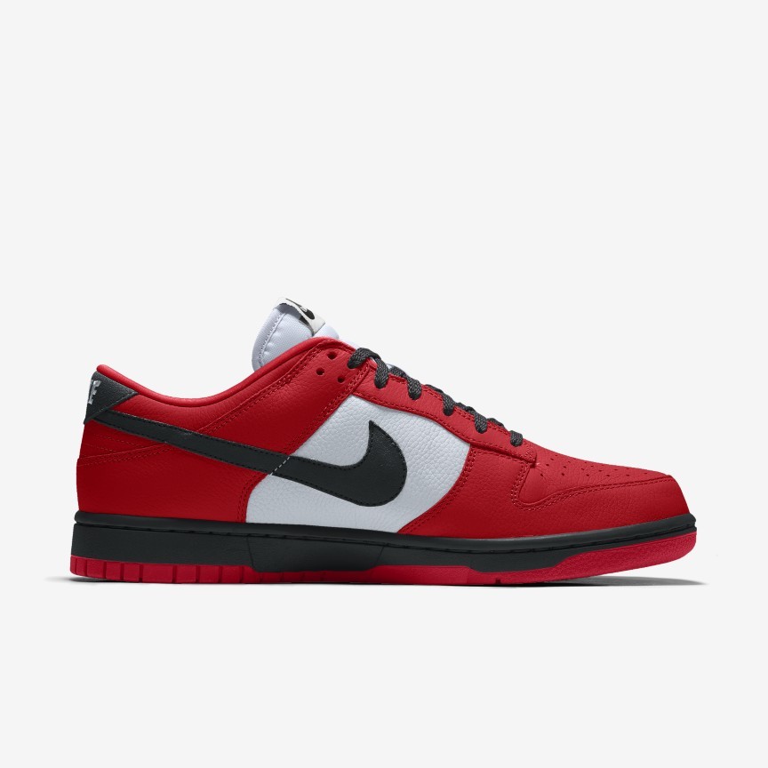 即決 新品未使用 Nike Dunk Low 365 By You 25.5cm US7.5 赤 レッド RED ナイキ ダンクロー バイユー カスタム 国内正規品 Chicago シカゴ