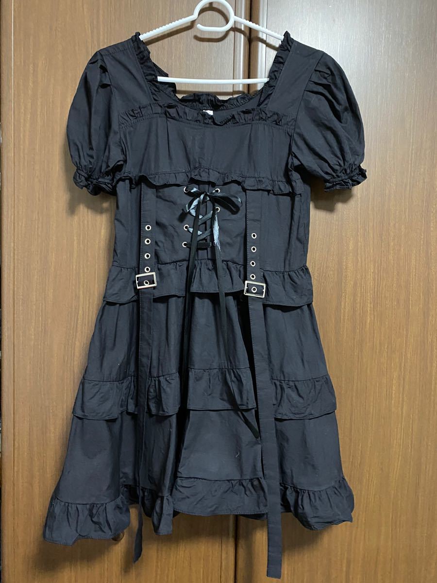 Paypayフリマ Lolita ワンピース ロリータ衣装 レディース 半袖 ショート ブラック ゴスロリ コスプレ 美少女 かっこいい 袖付き 洋服 Paypayフリマ Lolita ワンピース ロリータ衣装 レディース 半袖 ショート ブラック ゴスロリ コスプレ 美少女 かっこいい 袖付き 洋服