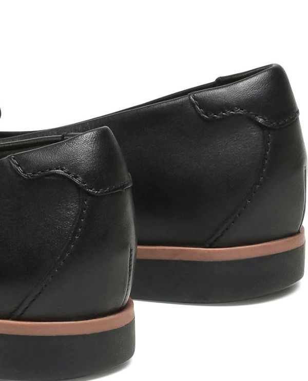 Clarks 25cmpe колено Loafer балет Flat кожа кожа черный замша офис формальный спортивные туфли ботинки туфли-лодочки RR23