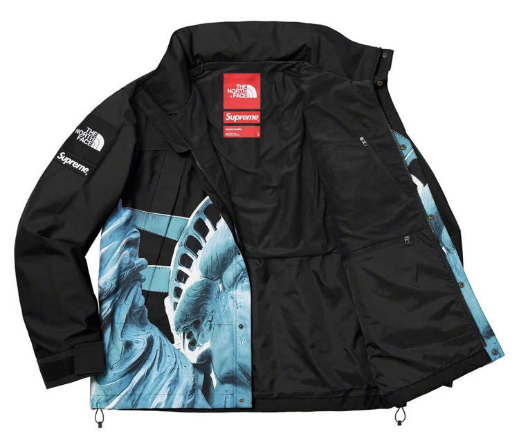 試着のみ】黒 M / 19aw Supreme The North Face Statue of Liberty