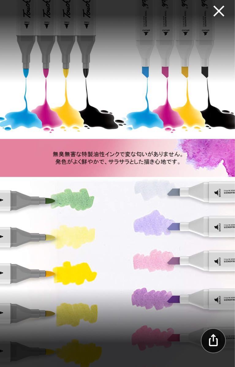 Paypayフリマ マーカーペン 30色 Yumuki コミック用 油性 イラストマーカー Paypayフリマ マーカーペン 30色 Yumuki コミック用 油性 イラストマーカー