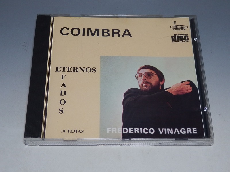 ETERNOS FADOS DE COIMBRA フレデリコ・ビナグレ 輸入盤CD サイン入/ファド_画像1