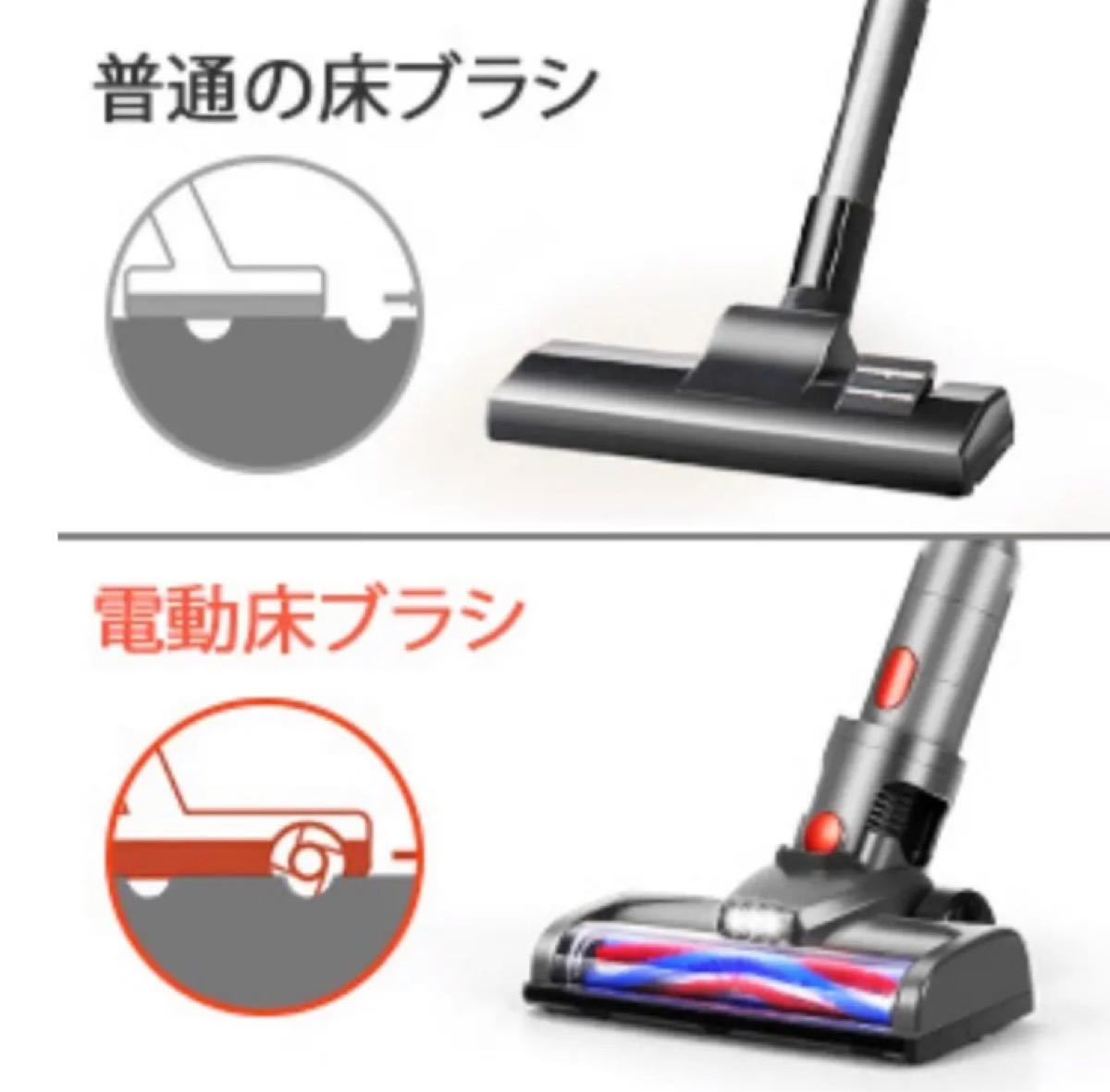 コードレス掃除機 壁掛け充電式 ハンディ掃除機 吸引力はダイソン級