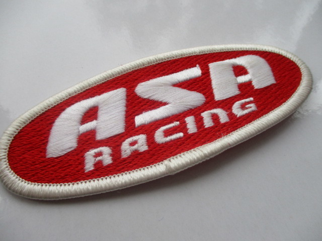 ASA レーシング ロゴ レーシング マシン チーム ワッペン/刺繍 ステッカー パッチ 自動車 カー用品 整備 フェラーリ F1 フォーミラ 15_画像4