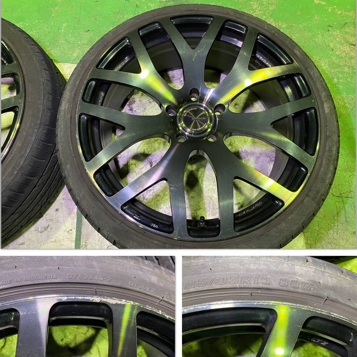 鍛造 RAYS WALTZ FORGED S7 レイズ ヴァルツ フォージド S7 19 鍛造 RAYS WALTZ FORGED S7 レイズ ヴァルツ フォージド S7 19