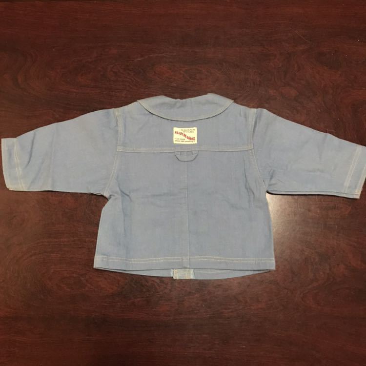 BeBeⅡ[ Bebe ] Denim жакет тонкий джинсовый жакет G Jean детская одежда (80) обычная цена 6900 иен 