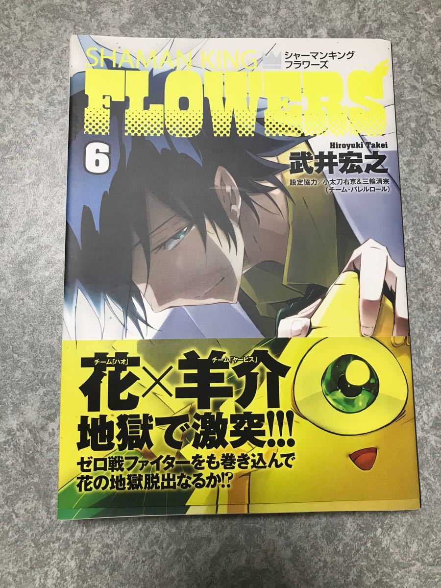 Paypayフリマ シャーマンキング flowers 6 ヤングジャンプc 武井宏之 著者 Paypayフリマ シャーマンキング flowers 6 ヤングジャンプc 武井宏之 著者