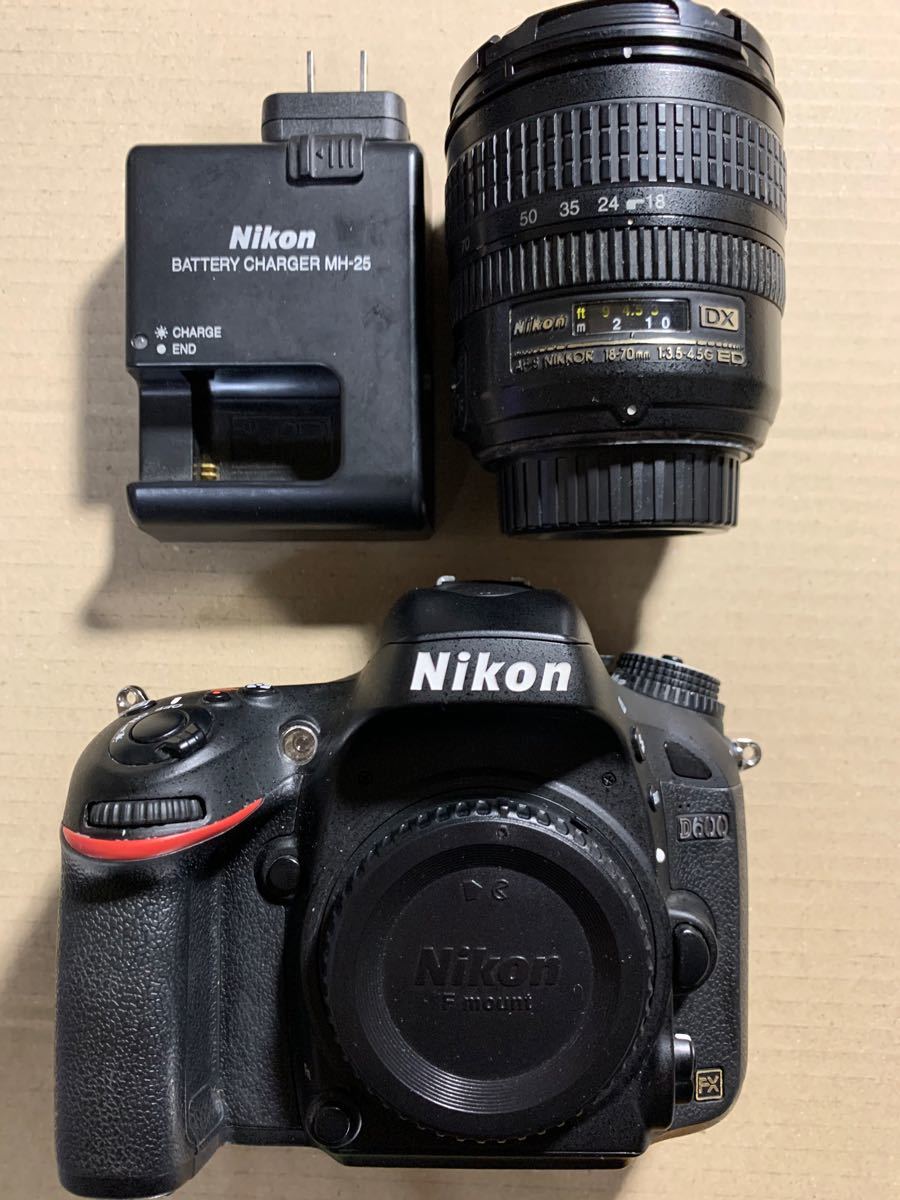 Paypayフリマ ワンオーナー D600 フルサイズ 一眼レフ カメラ ニコン Nikon レンズセット レンズキット Paypayフリマ ワンオーナー D600 フルサイズ 一眼レフ カメラ ニコン Nikon レンズセット レンズキット