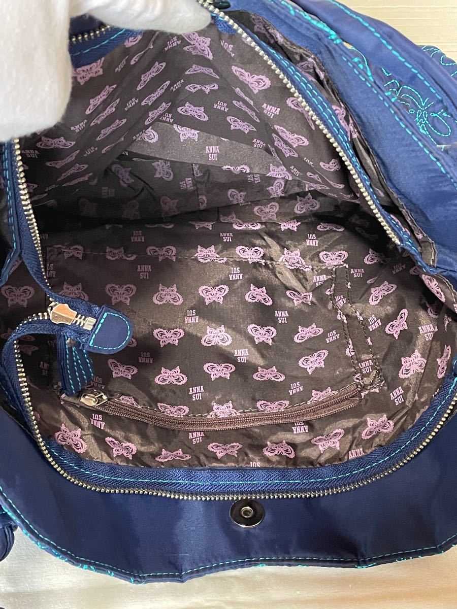 Paypayフリマ Anna Sui アナスイトートバッグ マグネットボタン Paypayフリマ Anna Sui アナスイトートバッグ マグネットボタン