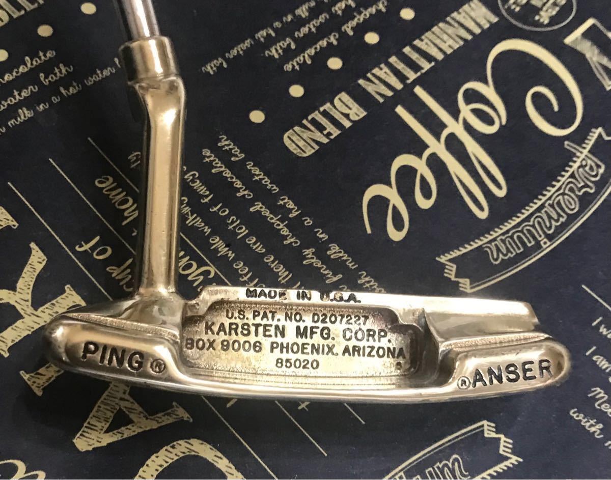 PING パター USA ビンテージ品 ANSER グリップ新品|Yahoo PING パター USA ビンテージ品 ANSER グリップ新品|Yahoo
