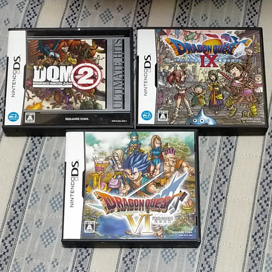 Paypayフリマ ドラクエ 6 ドラクエ9 モンスターズ ジョーカー2 の三本セット Paypayフリマ ドラクエ 6 ドラクエ9 モンスターズ ジョーカー2 の三本セット