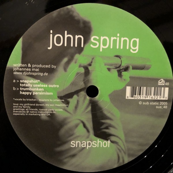 John Spring / Snapshot_画像1