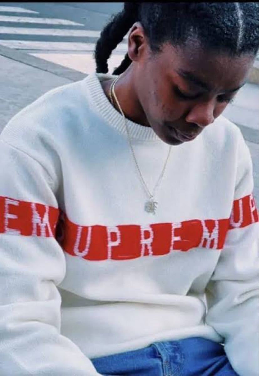 Supreme inside out logo sweater ＸＬ新品