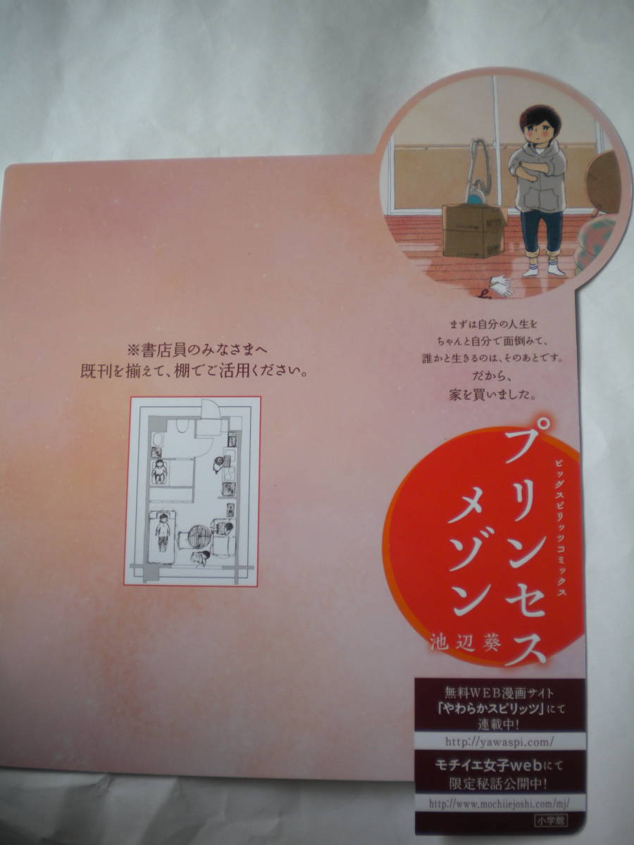 レア プリンセスメゾン 大きな両面ポップ POP 池辺葵さん 非売品 _画像1