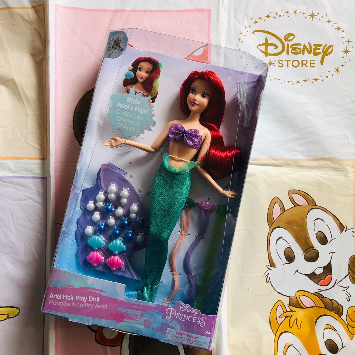 Paypayフリマ 未開封 ディズニーストア ディズニー プリンセス アリエル クラシックドール 人形 ドール Disney