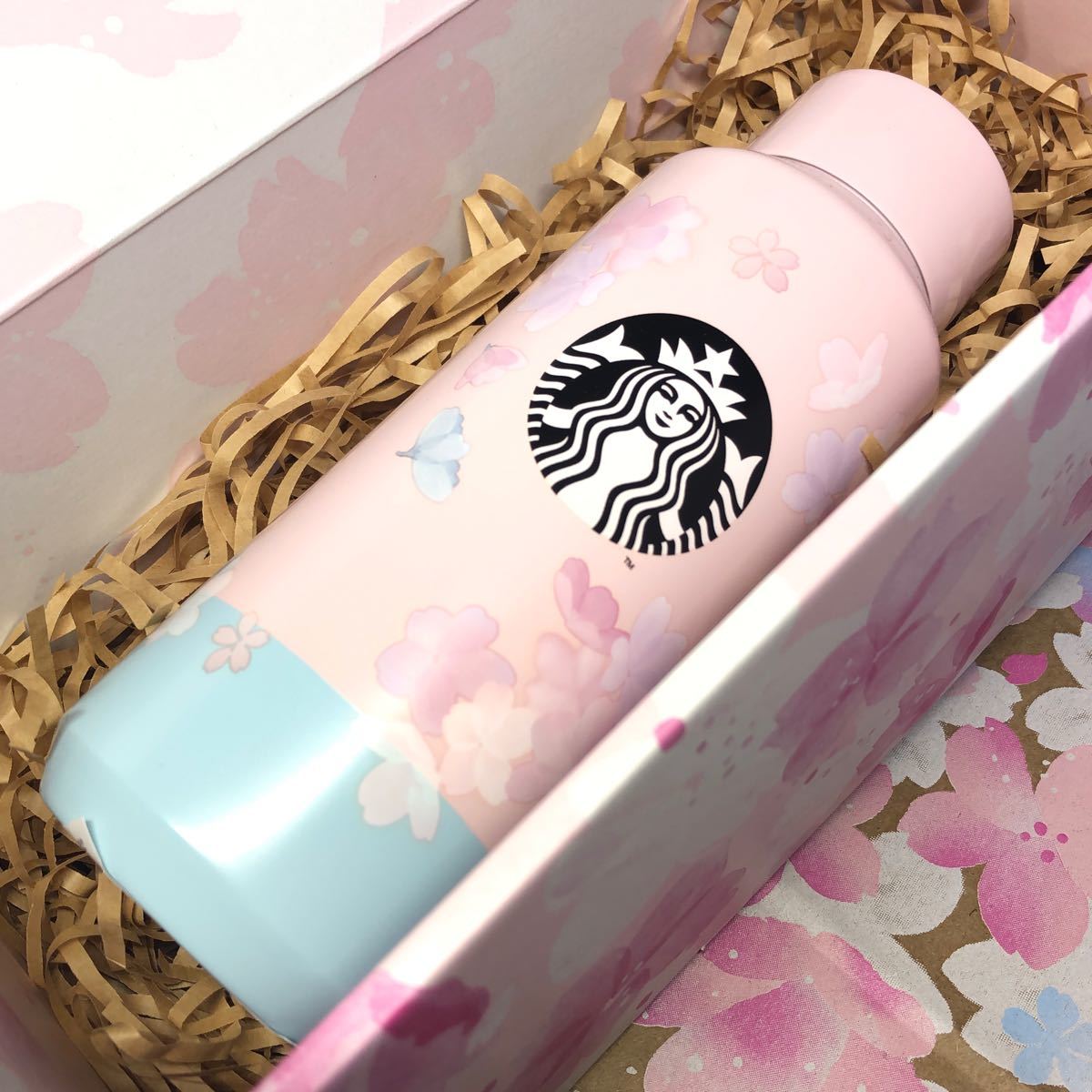 スタバ 桜 SAKURA2021ステンレスボトルカラーブロッキング355ml スタバ 桜 SAKURA2021ステンレスボトルカラーブロッキング355ml
