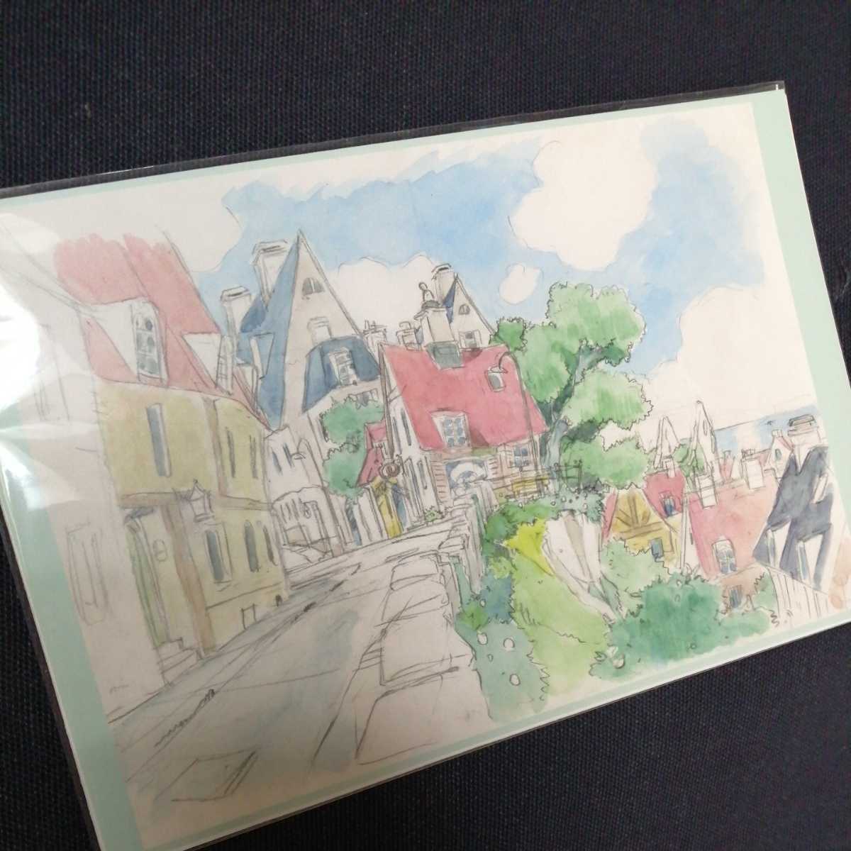  Studio Ghibli. Majo no Takkyubin. close wistaria ... image board. sketch. layout. llustrated book. cut .. watercolor painting. inspection ) postcard. poster. original picture. Miyazaki .