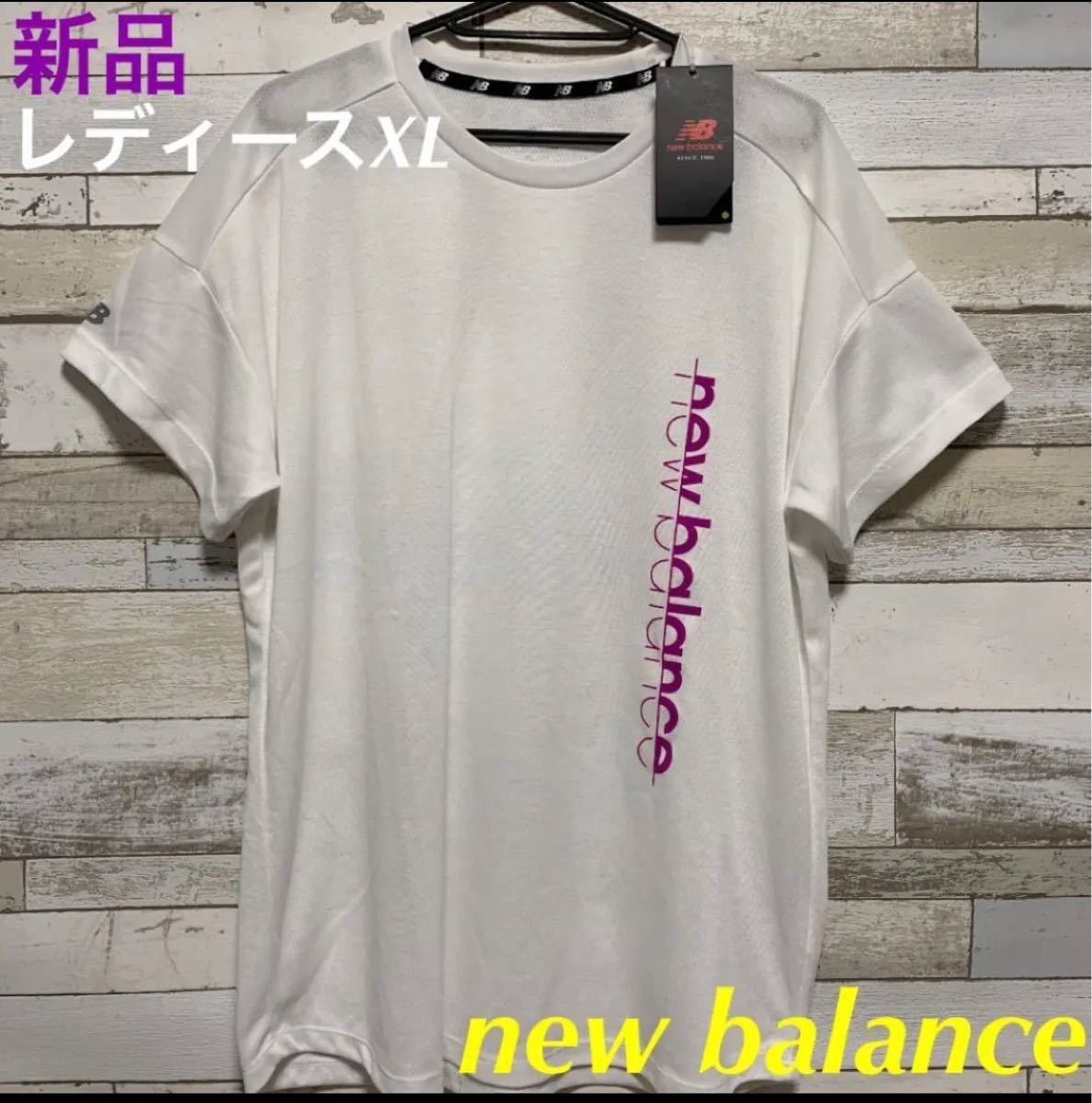 new balanceニューバランスショートスリーブTシャツレディースXL 新品