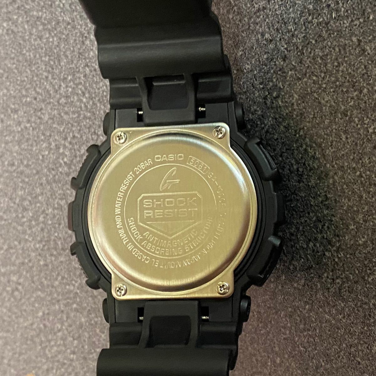 CASIO 5081JA 腕時計 迷彩 ブラック G-SHOCK CASIO カシオGショック カシオ