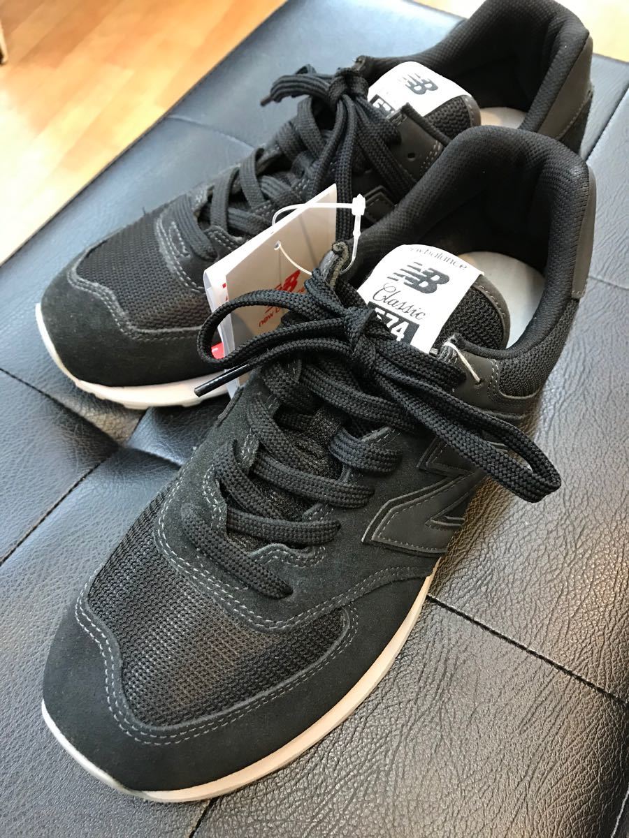 ニューバランス ML574 ETA ブラック 26.5cm us8.5 未使用品 NewBalance  NB スニーカー 靴