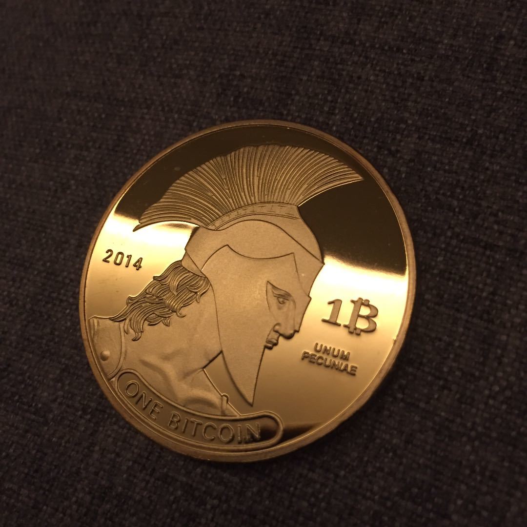 PayPayフリマ｜Bit coin タイタン 金貨 レプリカ コイン メダル ビットコイン ゴールド メッキ GOLD 仮想通貨 暗号資産 BTC  デジタル マネー
