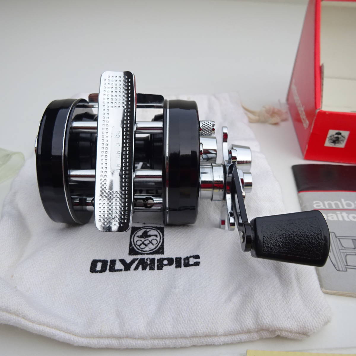 美品良品 当時93年購入カード ABU Garcia ambassadeur 2500C 美品良品 当時93年購入カード ABU Garcia ambassadeur 2500C