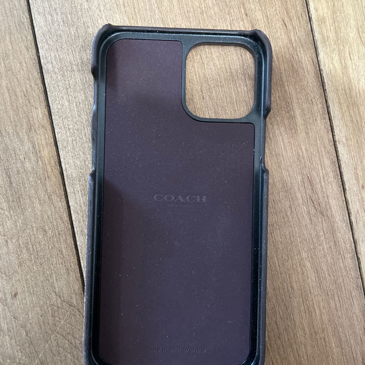 iPhone12  スマホケース　coach コーチ