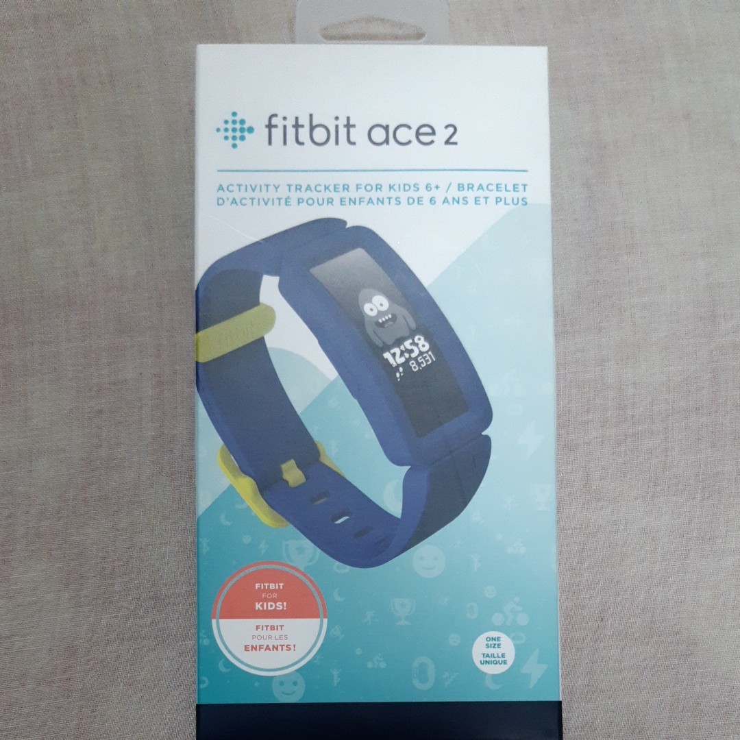 Fitbit Ace 2 ナイトスカイ/ネオンイエロー バックル FB414BKBU-FRCJK