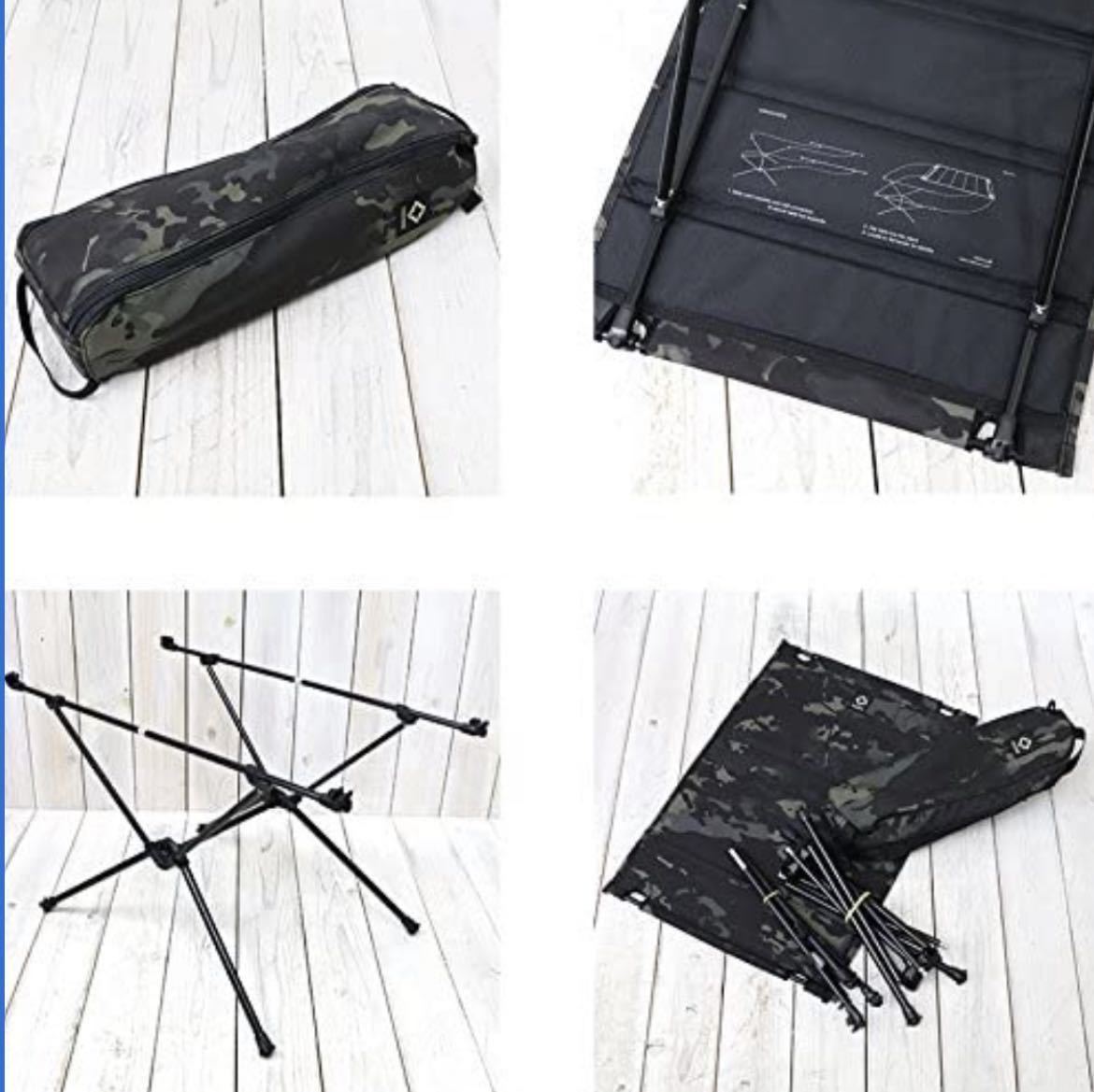 希少】新品 マルチカモブラック ヘリノックス Helinox タクティカル
